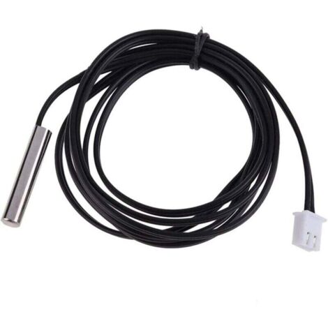 1M High Precision NTC 10K/B3435 Water Resistant Thermistor Cable Temperature Probe