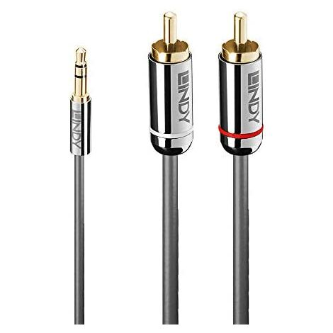1M Phono-Audiokabel, Chrom-Line
