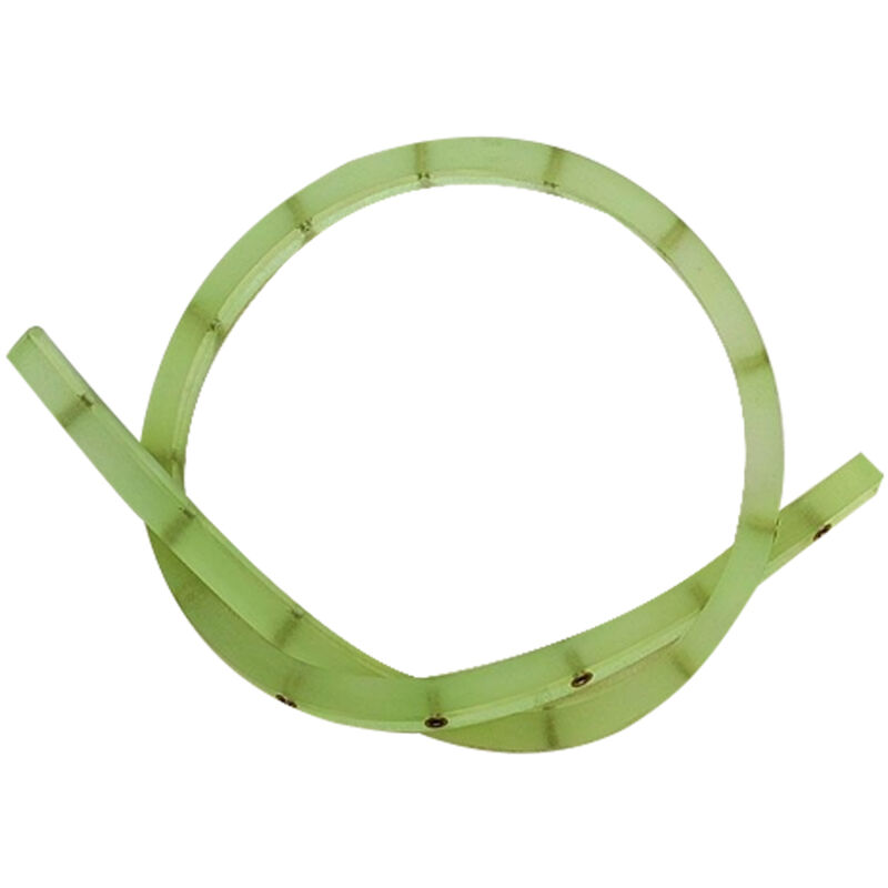 Lifcausal - Bande de profilage pratique de 1 m, gabarit de courbe flexible, gabarit de contour de forme complexe fixe réglable, guide d'outil