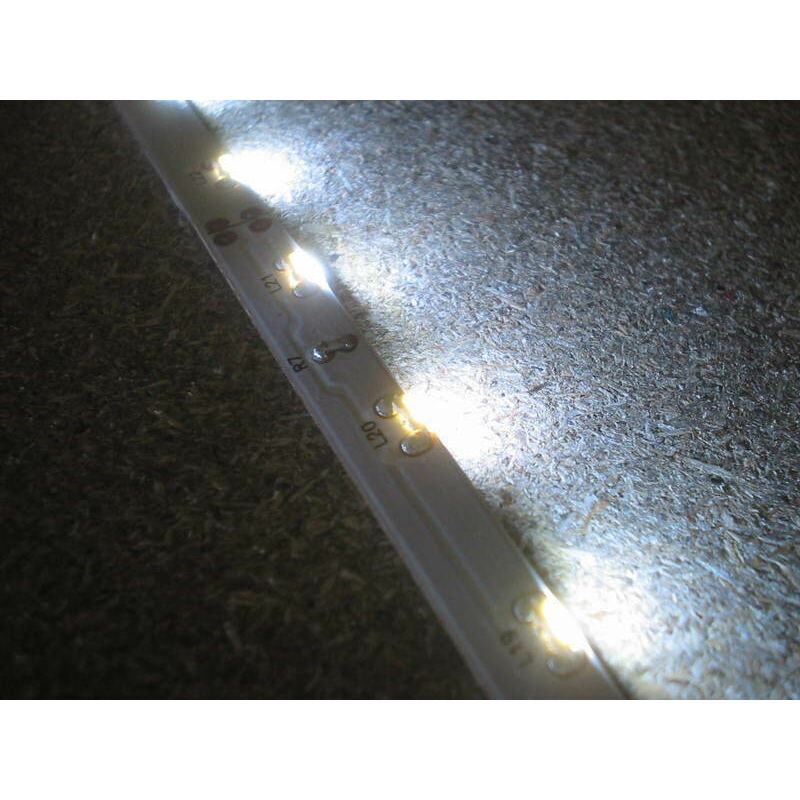 Image of Aftertech - 1m sideway bianco freddo led strip 12V luce di lato side view sideview