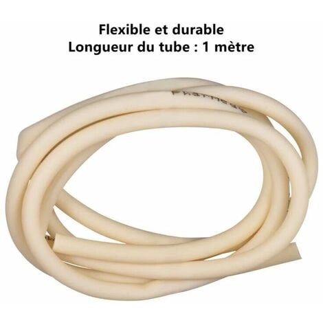 EURITECSA 1M Tube BPT Pour Pompe Péristaltique, Tube En Silicone, 3Mm ID X 5Mm OD, Tube Biocompatible Pour Transfert Par Pompe