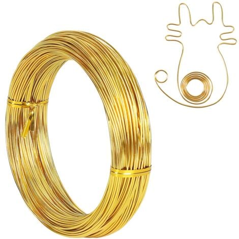 Fl 2mm Alu ALUMNUM 5m Ou 6m Cordon Rond Couleur Au Chox DY Losrs