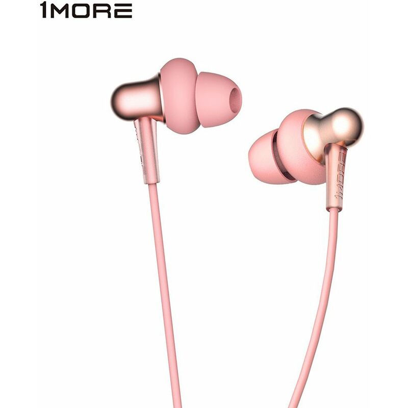 

E1024BT Elegante controlador de doble dinamica BT Auriculares intrauditivos Cuello Auricular Banda para el cuello Mandibulas Inalambrico BT4.2