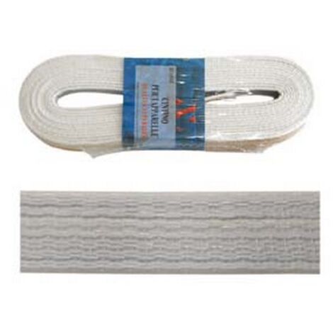 1MS CINTINO PVC PER AVVOLGIBILI GRIGIO IN MATASSINE - mt.5,5x mm.22h. in matassina