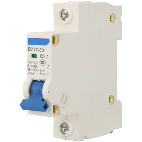 1P 32A DZ47-63 Leitungsschutzschalter für 230V-Stromkreise - Miniatur-Sicherheitsschalter