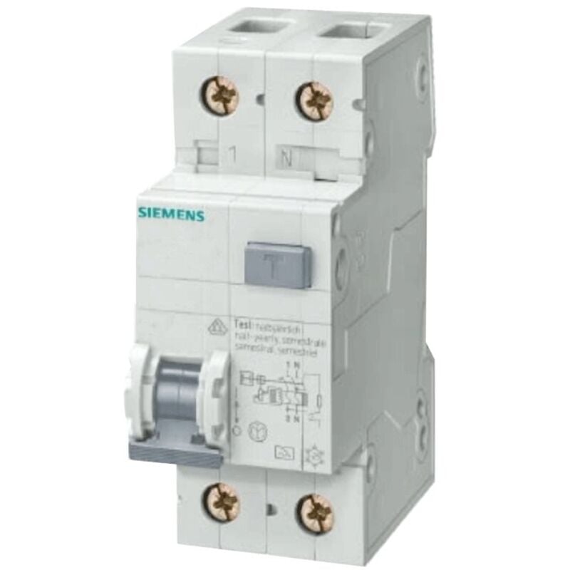 Disjoncteur diffÉrentiel 1p+n 10a 6ka 30ma 5su1356-1kk10 - Siemens