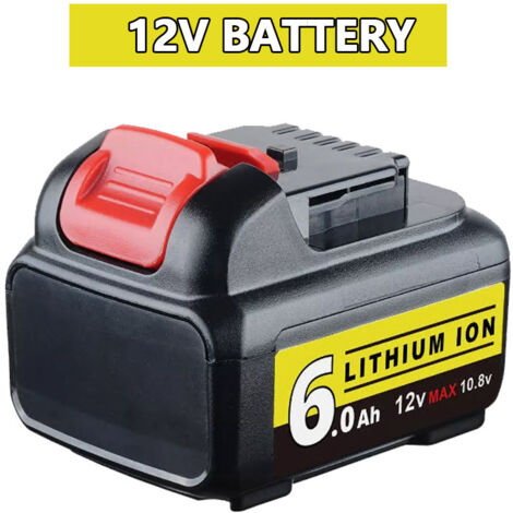 [1Pack] 6,0 Ah DCB120 Ersatz für Dewalt 12 V Max Li-on Batterie Pin Anzug für 12 Volt DCB124 DCB126 DCB127 DCB122 Werkzeuge Batterie