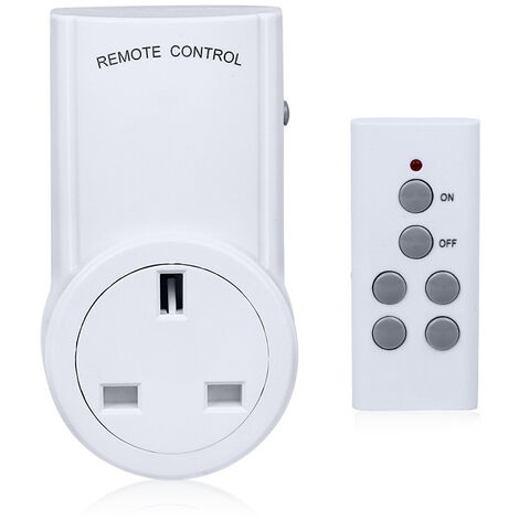 4PACK Programmable Remote Plug Socket Wireless Remote