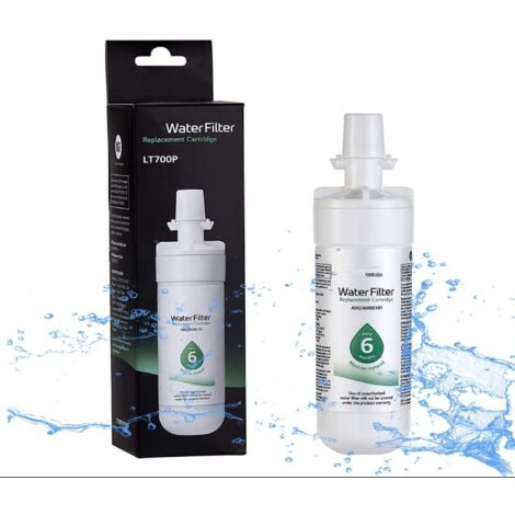 1Paquet Compatible avec LG LT700P Réfrigérateur Filtre À Eau ADQ36006101-S ADQ36006101 ADQ36006113 ADQ75795103 AGF80300702