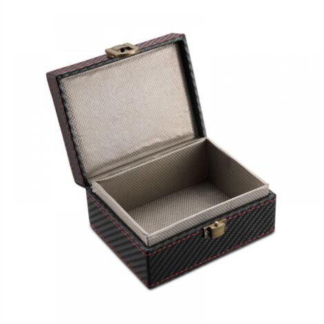 1PC 11,5x9x6,2cm RFID-Signalschutzbox, Auto-Schlüsselanhängerschutz, Kohlefaser-Signalstörsender ohne Schlüsselanhänger