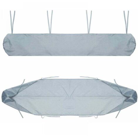 1PC 4 m Sac de Protection pour Store Banne(Gris),Housse de Protection Anti-poussière pour auvent de terrasse Noir Housse de Rangement pour cour et jardin