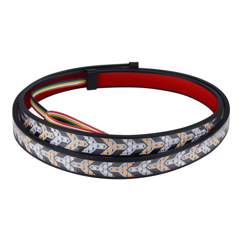 1Pc 48 Clignotants Barre Lumineuse Feu Stop Feux Arrière De Voiture Feux D'Avertissement Feux De Bande De Voiture Feux De Recul Clignotants De