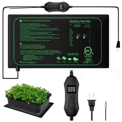 Mini serre avec thermostat semis pour horticulture chauffageSARL