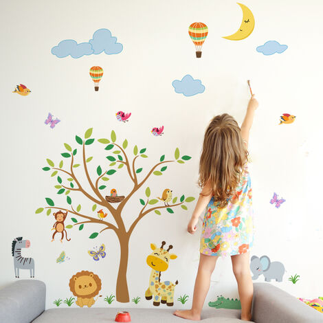 Multicolor Paint Splatter Wall Decal, Splatter and Splotches Wall Sticker  for Art Room Nursery Classroom Decoration, Watercolor Paint Splatter