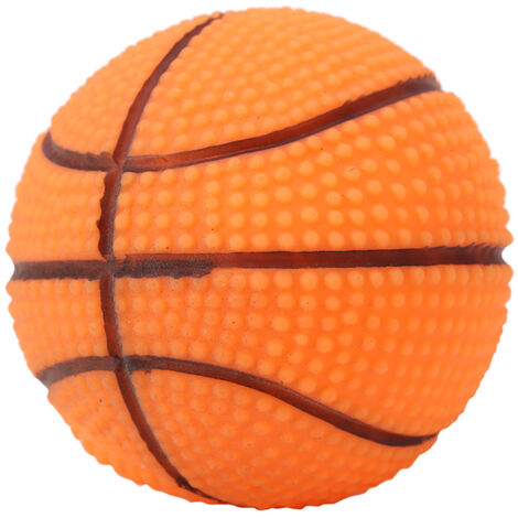 1PC Ballon Sonore pour Chien - Jouet à Mordre et Couinement pour Chiot, Entraînement et Jeu (Style Basketball)