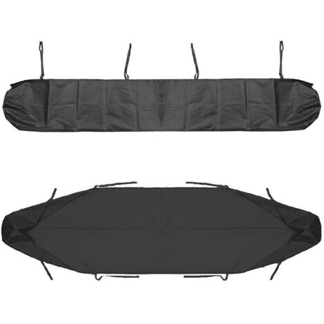 1PC Black (200CM) Protective Bag for Awning, 4m Dustproof Protective Cover for Patio Awning, Storage Cover for Patio Awning, Waterproof Winter Protection