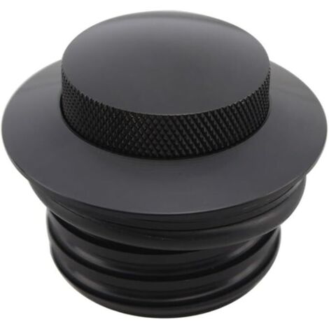 1pc (Black) Motorcycle Fuel Tank Cover For Harley Sportster Dyna Softail Fat Boy 1982-2018 Motorcycle Gas Cap Pop Up Screw-in Fuel Tank Cover