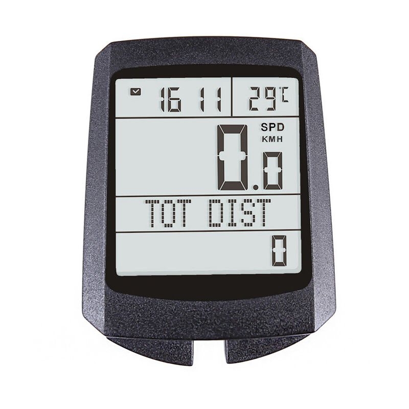 1pc blanc Ordinateur de vélo, multifonctionnel sans fil IP65 étanche compteur de vitesse de vélo odomètre mémoire de réveil automatique capteur de