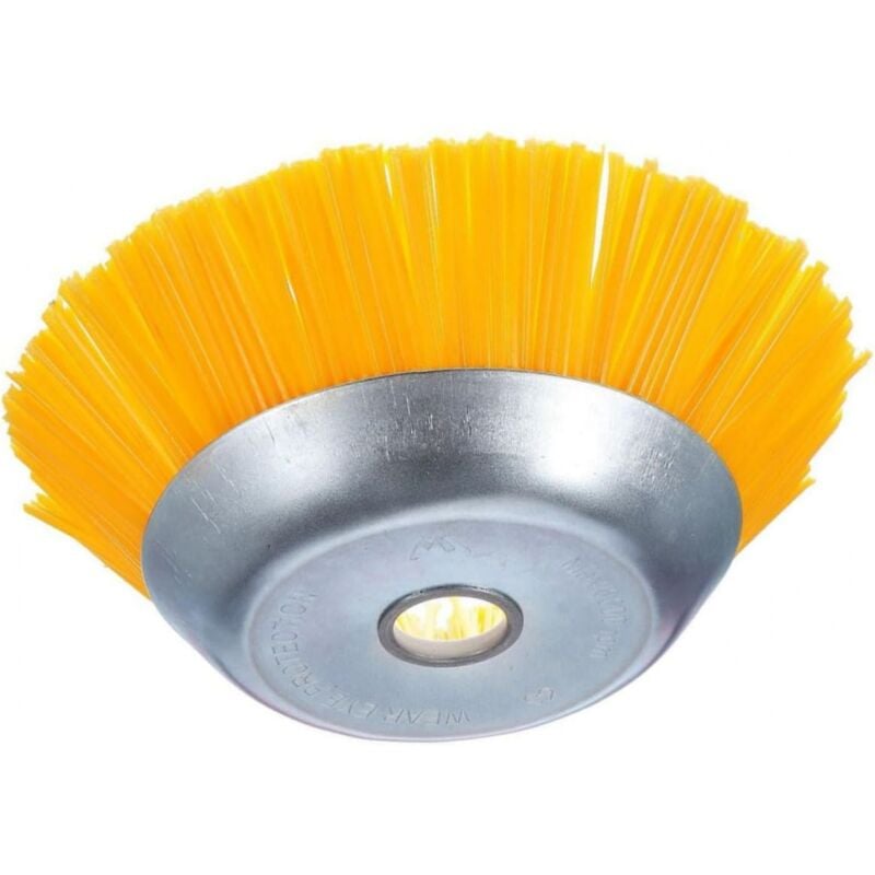 Cyslmuk - 1PC Brosse à débroussailleuse en nylon pour débroussailleuse, brosse à mauvaises herbes, brosse ronde universelle, outils de jardinage