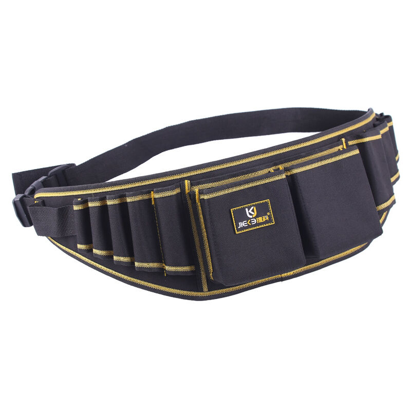 1Pc Capacity Tool Waist Bag Maintenance Belt Bag for Electricians Carpenters and Handymen Ergonomic Design with Multiple Pockets for Organized Storage