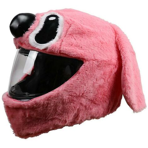 1pc Casque Set Cartoon Animal Style Universal Motorcycle Casque Housse de protection (à l’exclusion des casques)