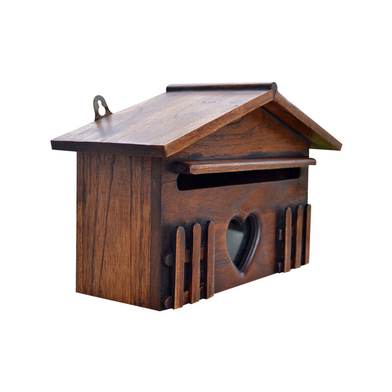 1PC cassetta postale in legno cassetta postale