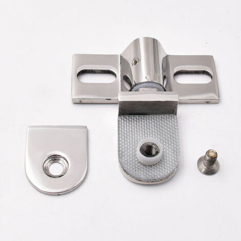 1pc Charnière pivot de porte de douche en verre