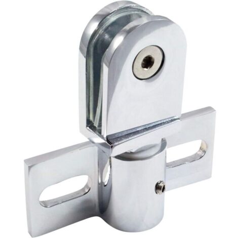 1pc Charnière pivot de porte de douche en verre