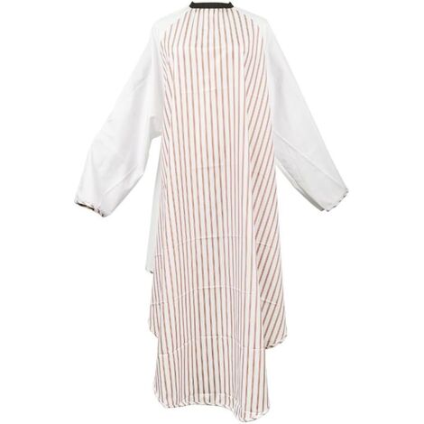 1Pc Coupe de Cape De Coiffeur Coupe de Salon De Coiffure Cape Tablier En Tissu Couverture Robe avec Manches pour Styling