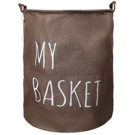 1PC Dirty Clothes Storage Bag Laundry Hamper Basket Washing Bin Foldable