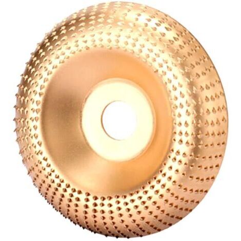 1Pc Disque Bois Meuleuse 125mm, Courbée Style Disque Abrasif en Bois, Disques de Meulage du bois en Carbure de Tungstène pour Façonner, Meuler et Couper. Roues pour Meuleuse d'angle