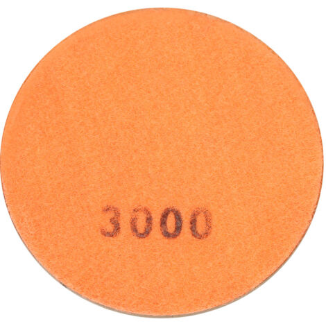 1pc Disque de Polissage Diamanté 100mm pour Granit Marbre Béton, Pad Humide (3000)