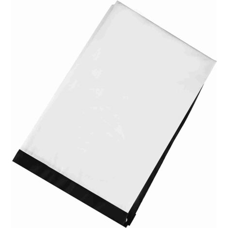 1pc Écran de Projection Portable Blanc Anti-Rides 4:3 (60 Pouces) pour Vidéoprojecteur