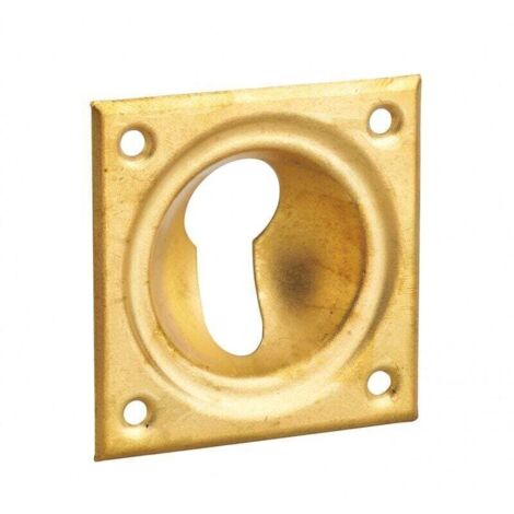 1PC Entrée à cuvette trou de cylindre, 60x60mm, laiton