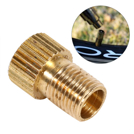 1PC Fahrrad Ventil Adapter Konvertieren Fahrrad Schlauch Luft Pumpen Kopf Stecker Reifen Gas Für Rennrad