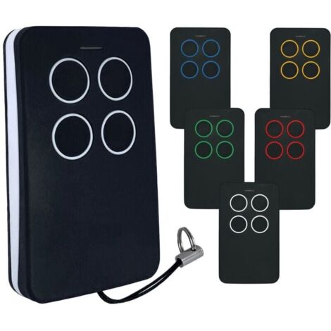1pc Fernbedienung für automatisches Tor mit Rolling Code und Festcode Multi-Frequenz Rot