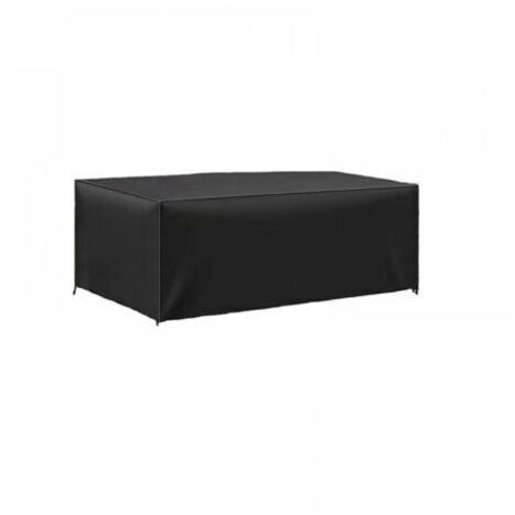 1pc Housse Table de Jardin 123 x 61 x 72cm, Housse de Protection Bâche Résistante aux Intempéries et aux Déchirures 420D Oxford pour Mobilier Salon de Jardin