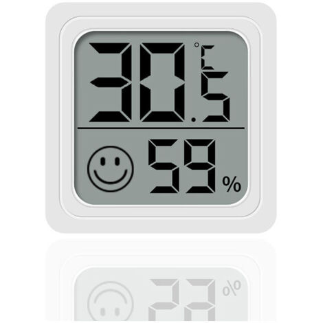 1pc hygromètre maison chambre de bébé sec et humide refroidissement et chauffage thermomètre voiture température et humidité Simple Mini hygromètre électronique