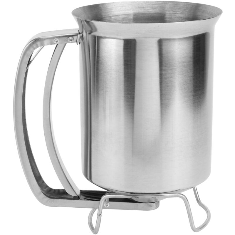 Feiyue - 1pc Machine à mélanger la pâte Distributeur de pâte Ustensiles de cuisine en acier inoxydable (argent)