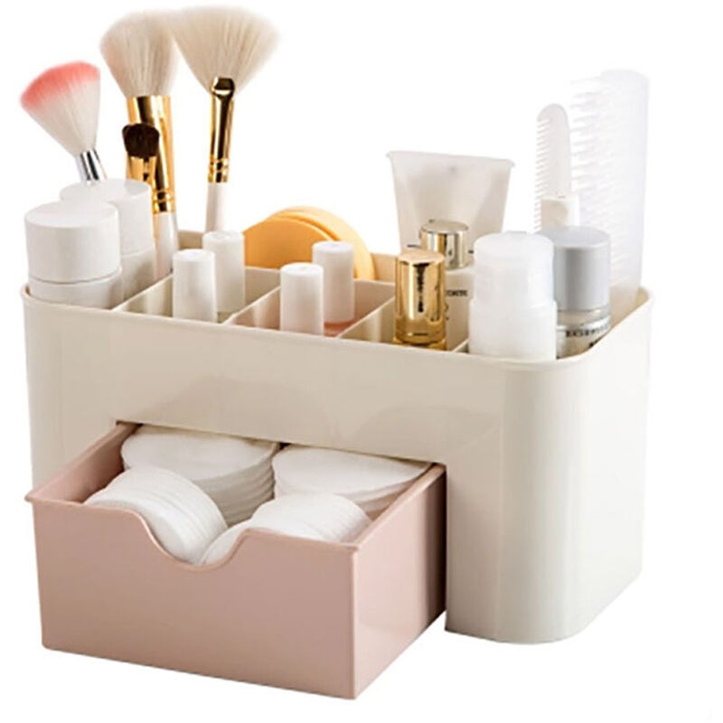 1pc Makeup Organizer Storage Box con cassetto