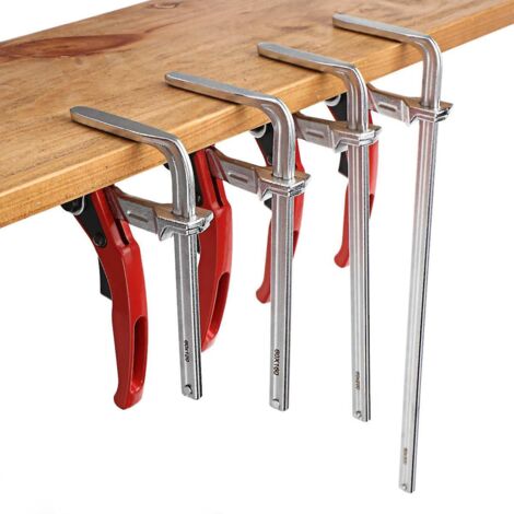1pc Mft Clamp Quick Guide Rail Clamp F Clamp pour Mft ​​et Guide Rail System Woodworking Diy 120x60 / 160x60 / 200x60 / 300x60mm