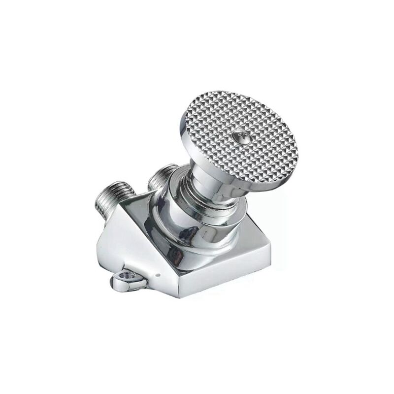 1pc Moderne Pied Lien Robinet, pédale Food Factory Lavabo Taps Hôpital Valve Pédale Robinet d'eau Froide Pédale Simple Robinet