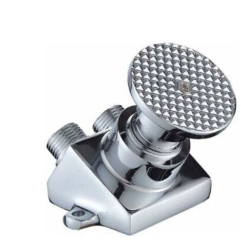 1pc Moderne Pied Lien Robinet, pédale Food Factory Lavabo Taps Hôpital Valve Pédale Robinet d'eau Froide Pédale Simple Robinet