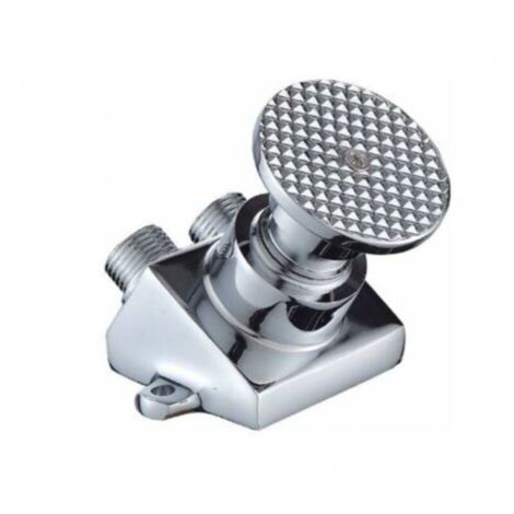 1pc Moderne Pied Lien Robinet. pédale Food Factory Lavabo Taps Hôpital Valve Pédale Robinet d'eau Froide Pédale Simple Robinet