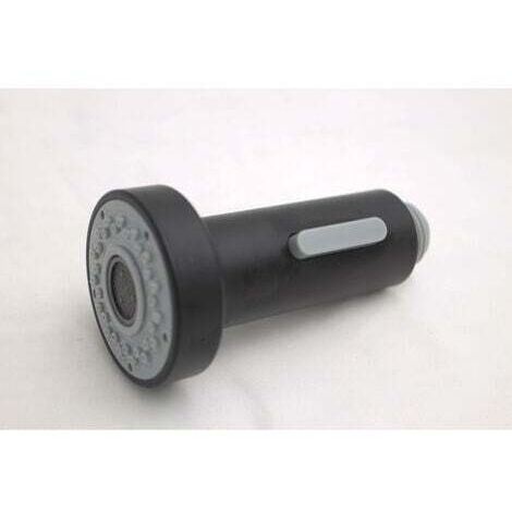 1pc noir  Douchette Robinet Mitigeur Evier Cuisine Press Down Pro Tête 2 Fonctions Jets Mitigeur Cuisine Douchette Univers Accessoire Robinetterie