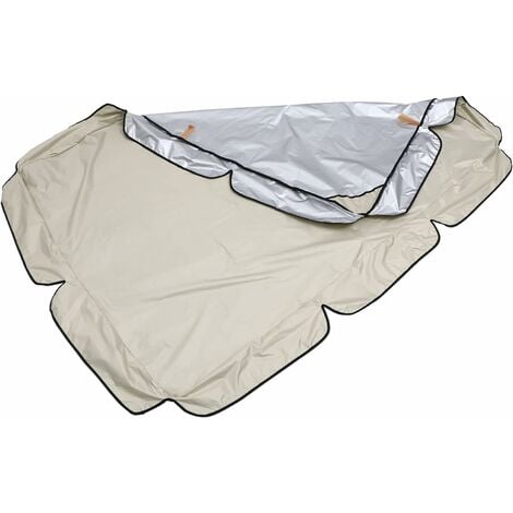 1Pc Outdoor Swing Canopy Waterproof Porch Top Replacement Cover Patio Swing Covers Garden Furniture Cover