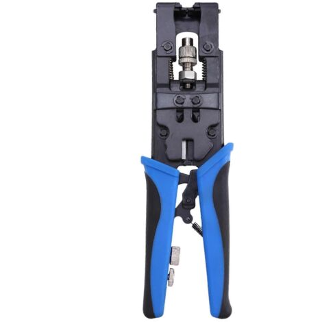1pc Outil à Crimper Compression Coaxial pour BNC/RCA/F, Pince de Sertissage Robuste