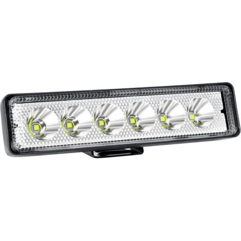 1PC Phare de Travail LED 14.5cm 18W Projecteur LED Etanche IP67 Spot Feux Antibrouillard pour 4x4 Voiture Camion Tracteur SUV Bateau
