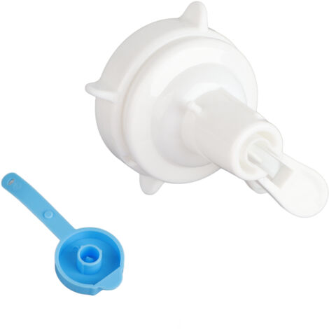 1Pc plastique robinet eau remplacement bouteille haut Valve robinet distributeur Simple dispositif blanc