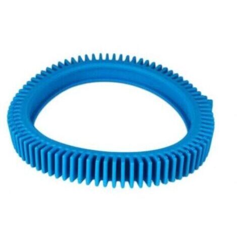1pc Pneu cranté avec Ergot pour Robot Piscine(roue arrière)